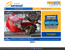 Tablet Screenshot of navarsol.com